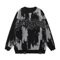 Men's 3D Printed Thick Knit Sweatshirt