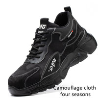 Men's Safety Shoes Anti-smashing And Steel Toe