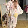 Cute Plus-Size Coral Fleece Pajamas For Women