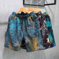 Fat Guy Sports Shorts Sports Pants Beach Pants Men's Summer Plus-sized Plus Size Shorts