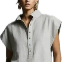 Women's Casual Cardigan Short-Sleeve Pants Set