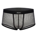 Men's Underwear Mesh Breathable Boxers Transparent