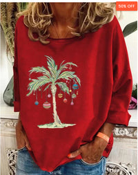 Women's Loose-fitting Thin Long Sleeve T-shirt