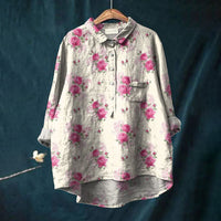European And American Cardigan Style Women's Shirt
