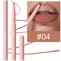 12 Colors Easy To Color Velvet Matte Lip Liner