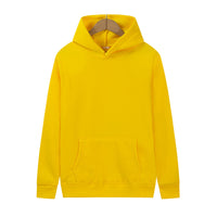 Mens And Womens Solid-color Plain Hoodies