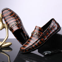 Business Casual Shoes Men's Foot Pedal