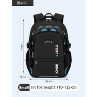 Lightweight Multi-compartment Children's School Bag Casual Student Backpack