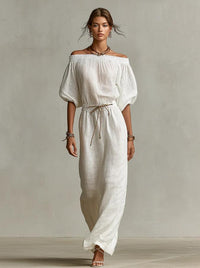 Fashionable Casual Solid-Colored Womens Pants Suit
