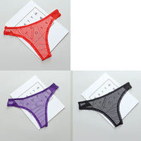 Mesh T-back Transparent Women