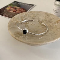 Elegant Cold Feeling Aquamarine Bracelet For Women