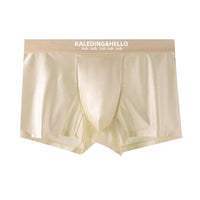 Satin Ice Silk Mens Underwear, Cool And Comfortable Boxer Briefs