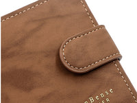 Men's Wallet Short Style With Korean Edition Hinge Gold Stamping