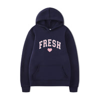 New Letter Printed Boys' Hooded Sweater