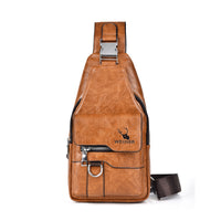 Retro Easy Matching Shoulder Bag Large Capacity Waterproof Satchel