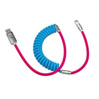 Metal 120W Super Fast Charge Machine Customer Charging Cable