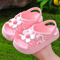 Girls' Sandals Summer New Fashion Princess Shoes Outdoor Non-slip