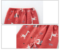 Children's Thermal Underwear Set Plus Velvet Thickening