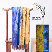 Tassel Scarf Warm Vintage Scarf