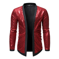 Men's Fashion Casual Performance Party Cardigan Jacket