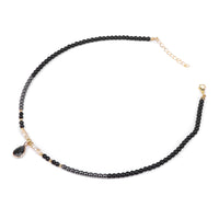 4mm Haematite Stone Bead Necklace