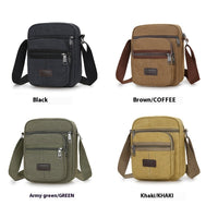 Canvas Retro Men's Messenger Bag