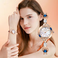Women's Simple All-match Crystal Small Goldfish Fritillary Bracelet Women's Watch