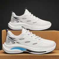 Fly Woven Mesh Running Men's Shock-absorbing Super Light Casual Trendy Shoes