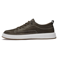 Men's Casual Simple Leather Sneakers
