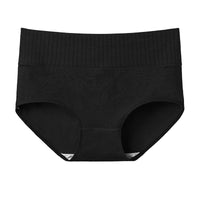 Women's Japanese-style Purified Cotton Belly Contracting Mid-high Waist Plus Size Briefs