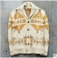 European And American Fashion Brocade Sweater Long Sleeve Plus Size Knitwear Coat Top
