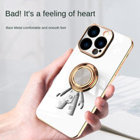 Mobile Phone Magnetic Electroplating Ring Shell Tide