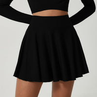 High Waist Tennis Skirt Lining With Good Drape
