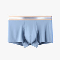 Summer Antibacterial Breathable Mid-waist Boxers Men