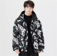 Short Thickened Cold Protection Men's Down Jacket
