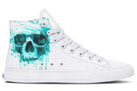 Fashion Printed Couple High Top Canvas Shoes
