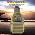 Men's Oxford Cloth Camouflage Waterproof Shoulder Messenger Bag