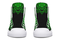 Printed Couple High-top Canvas Shoes