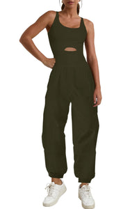 Women's Sleeveless Sports Suit Jumpsuit
