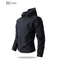 Outdoor Soft Shell Fleece Autumn And Winter Windproof, Waterproof And Breathable Warm Three-in-one Coat