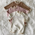 Ins Infant Toddler Jumpsuit Cute Stitching Lace