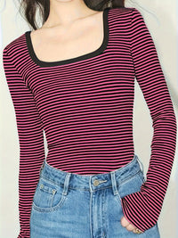 Womens Long-sleeve T-shirt Inner Base Layer Top