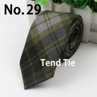 Men's Tie New Ultra-narrow Wool Elegant Atmosphere