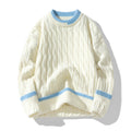 Fake Two Pieces Sweaters Men's Autumn And Winter New Bottoming Sweater