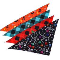 Halloween Dogs And Cats Pet Print Scarf