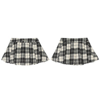 TKPA American Retro Plaid Skirt