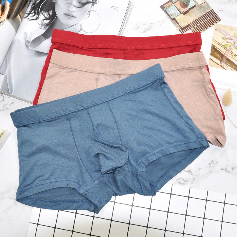 Modal Waist Breathable Boyshort Personality