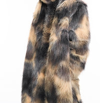 Autumn And Winter Light Luxury Mink-like Chic Overcoat