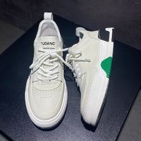 Men's Vintage Leather Platform Casual Shoes
