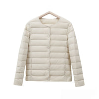 Short Autumn And Winter Lightweight Cotton-padded Jacket Women